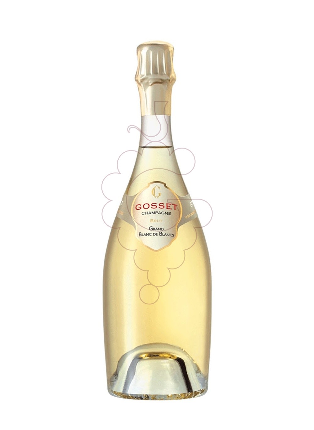 Photo Gosset grand blanc de blancs vin mousseux