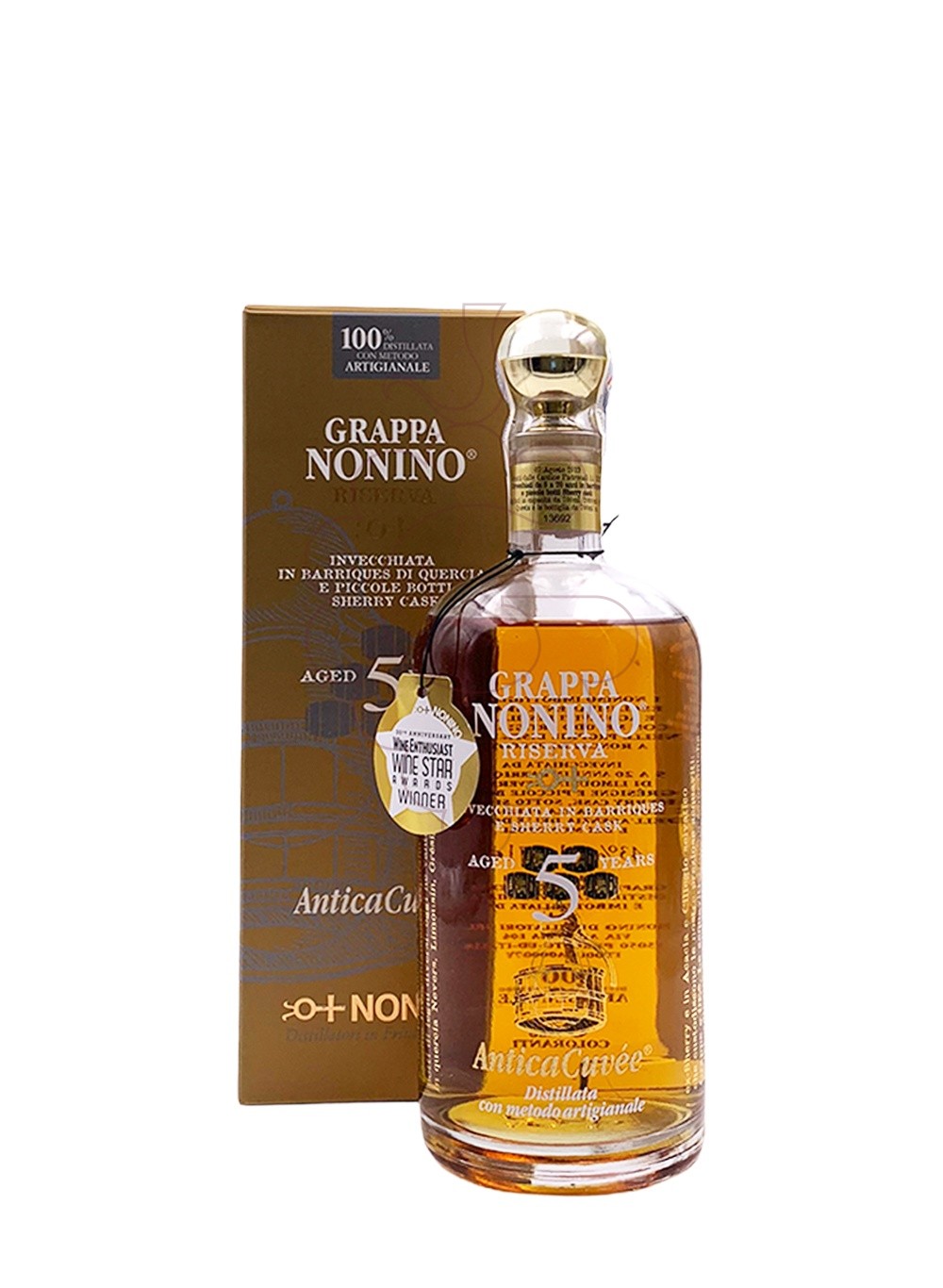 Photo Grappa Grappa Nonino Riserva 5 Ans