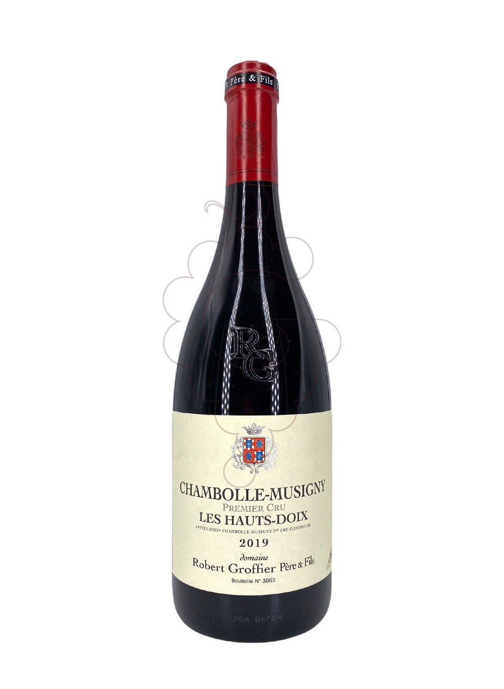 Photo Robert Groffier Chambolle Musigny 1er Cru les Hauts Doix vin rouge