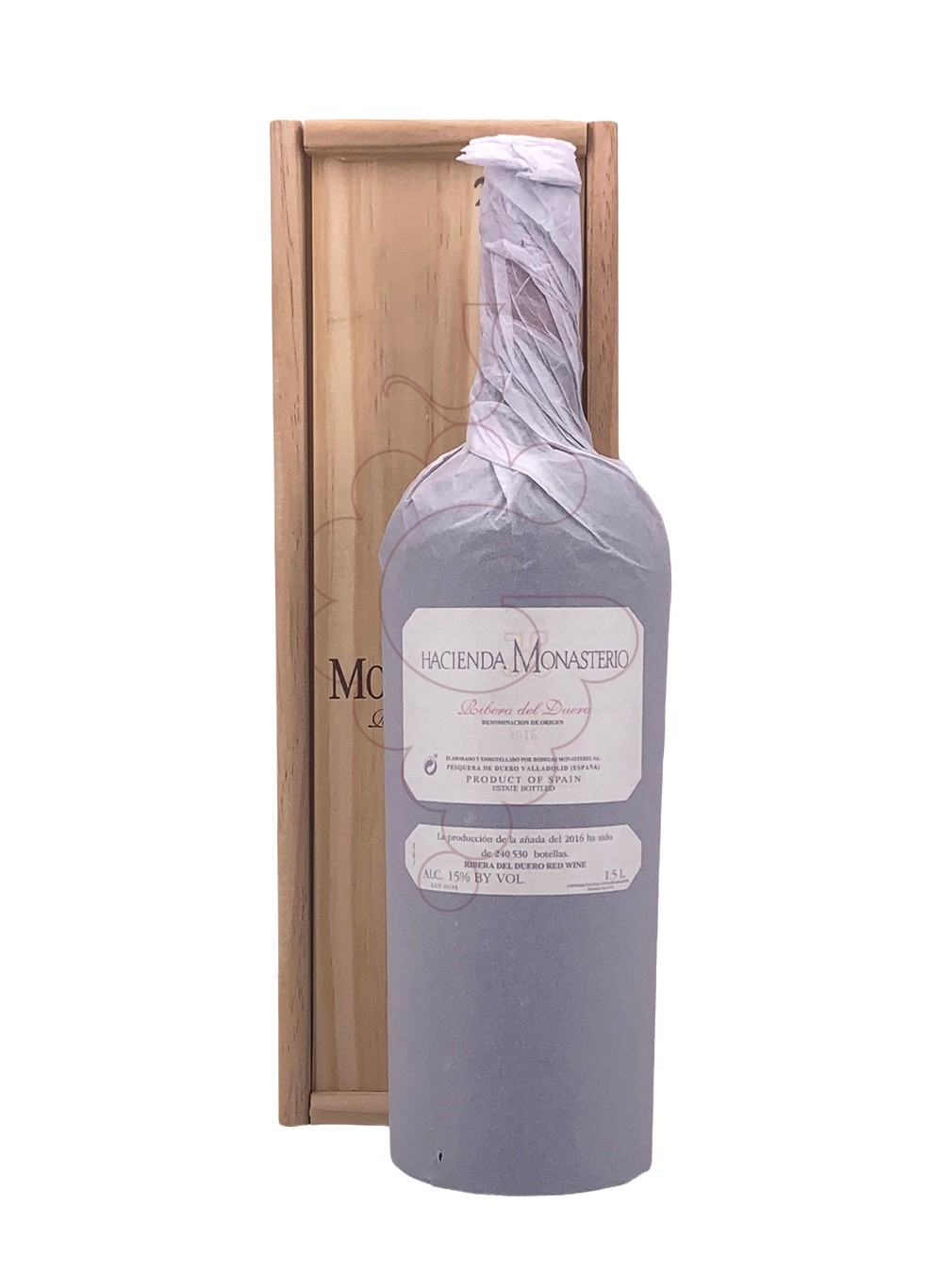 Photo H. Monasterio Crianza Magnum vin rouge