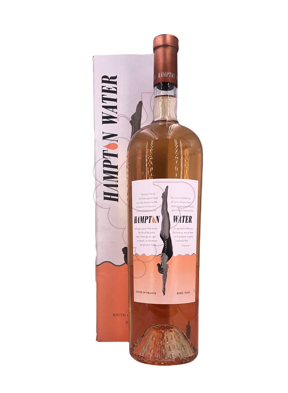 Photo Hampton Water Jeroboam vin rosé
