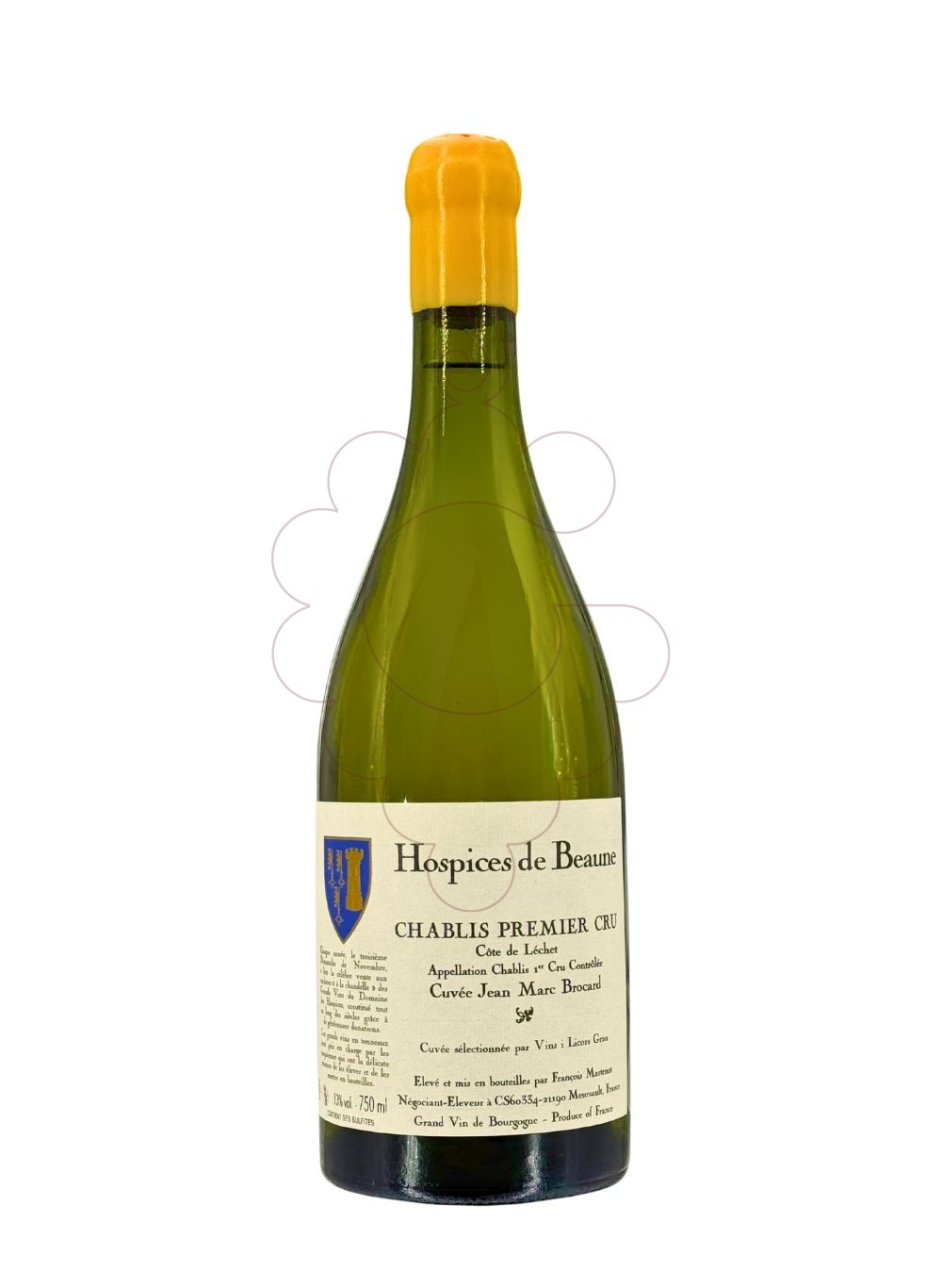 Photo H.beaune chablis lechet bro 23 vin blanc
