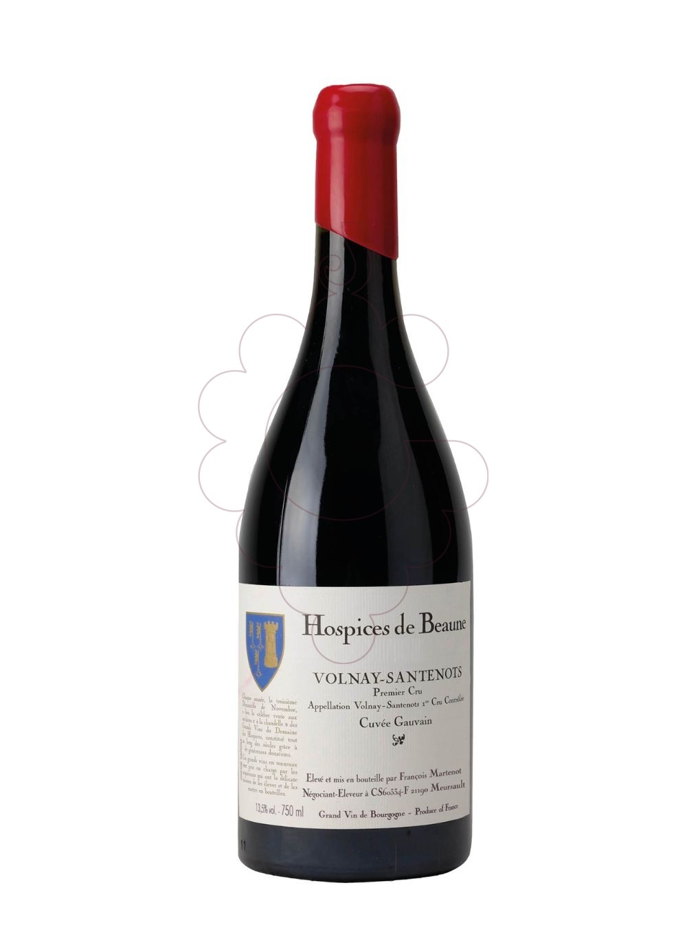 Photo H.beaune Volnay Jean Massol vin rouge