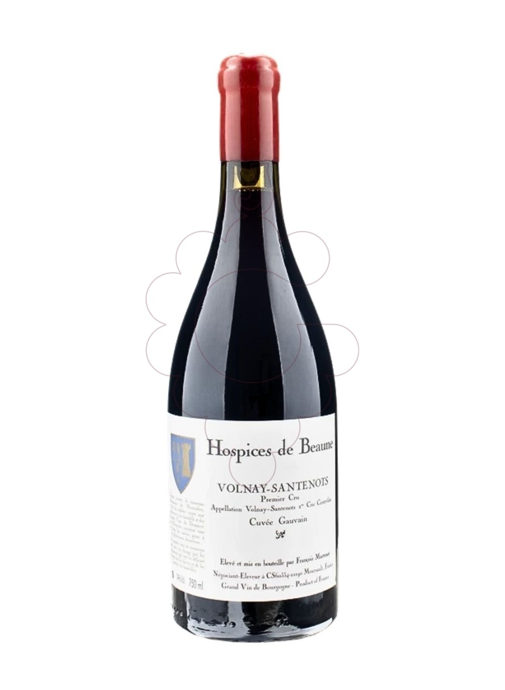 Photo F.Martenot Hospices de Beaune Volnay-Santenots 1er Cru Cuvée Gauvain vin rouge