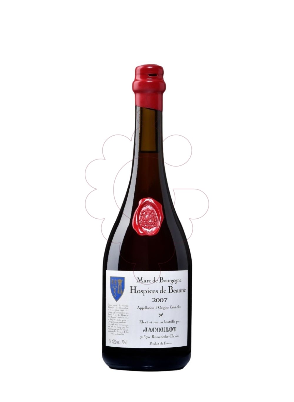Photo Marc de Champagne Jacoulot Marc de Bourgogne Cuvée des Hospices de Beaune