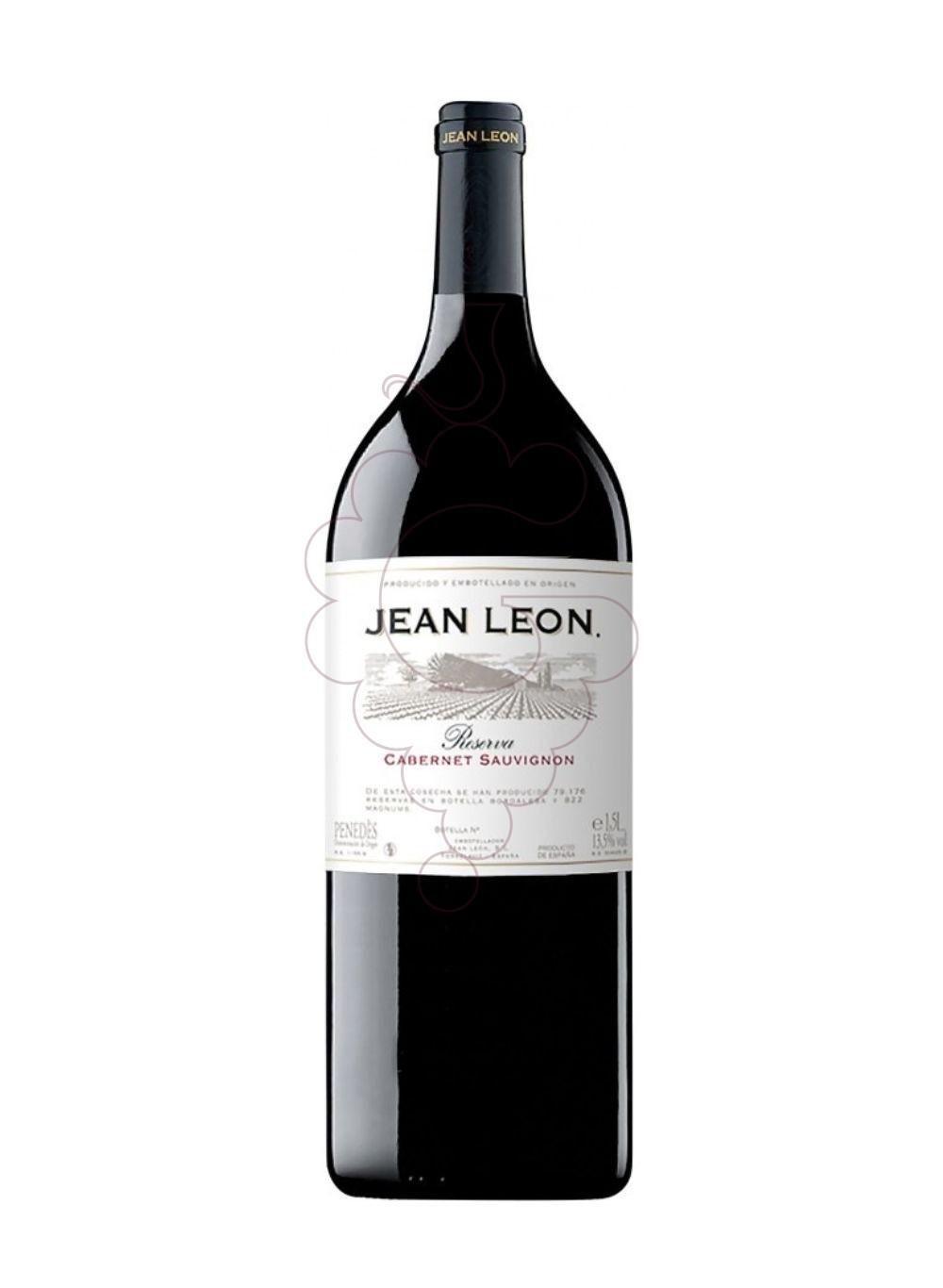 Photo Jean Leon Res.Caber. Magnum vin rouge