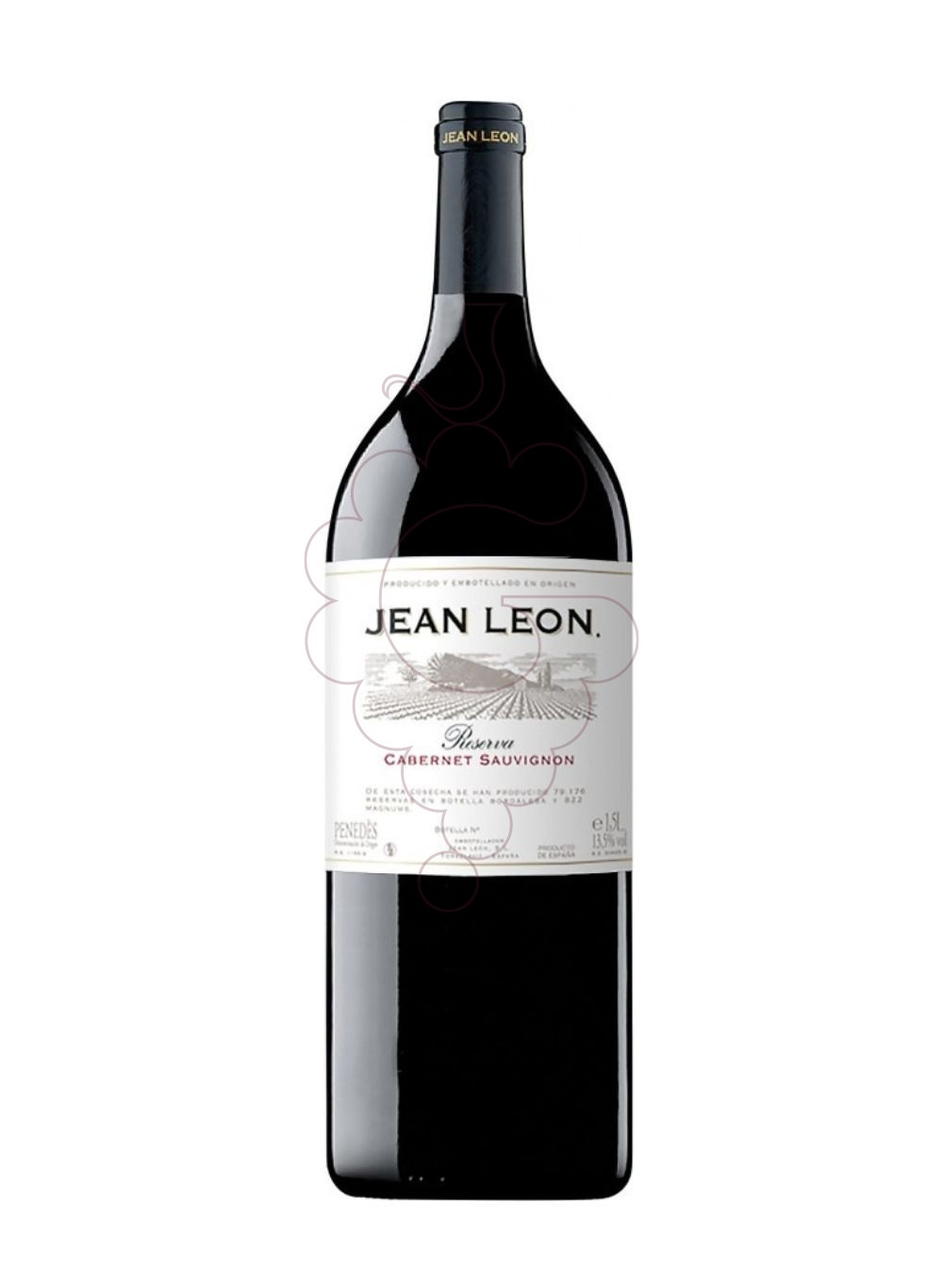 Photo Jean leon res.caber. magnum vin rouge