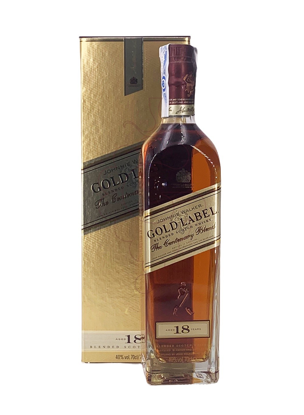 Photo Whisky Johnnie Walker Gold Label 18 Ans