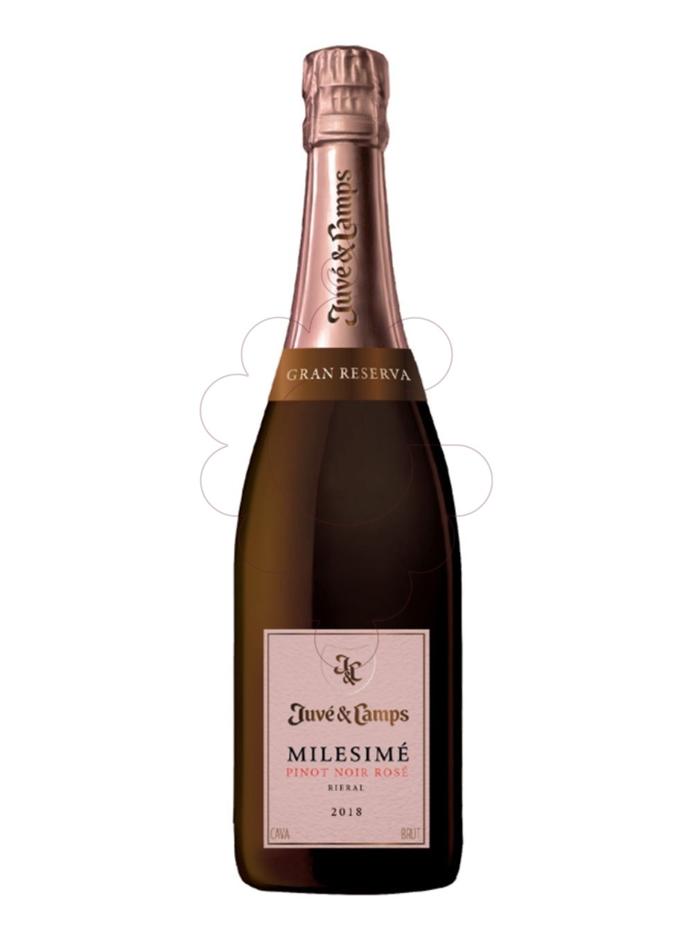 Photo Juve i Camps Milesime Pinot Noir Rosé vin mousseux