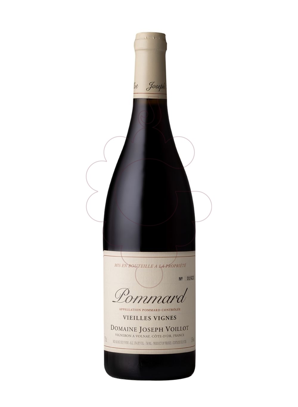 Photo Joseph Voillot Pommard Vieilles Vignes vin rouge