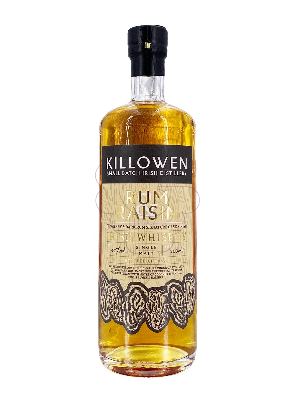 Photo Whisky Killowen rum raisin 70 cl