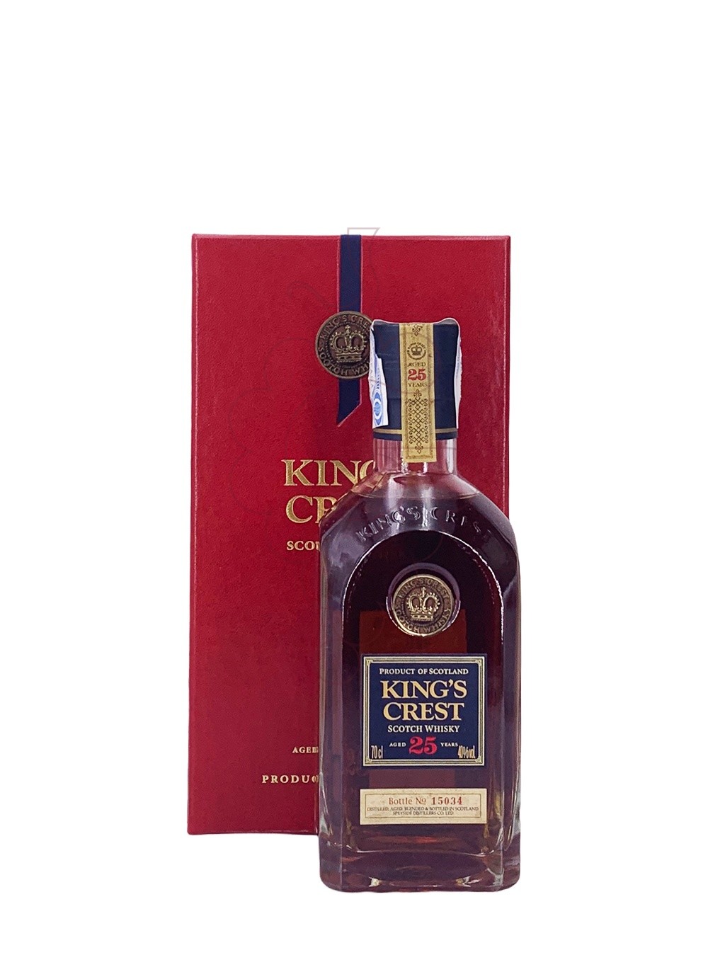 Photo Whisky King's Crest 25 Ans