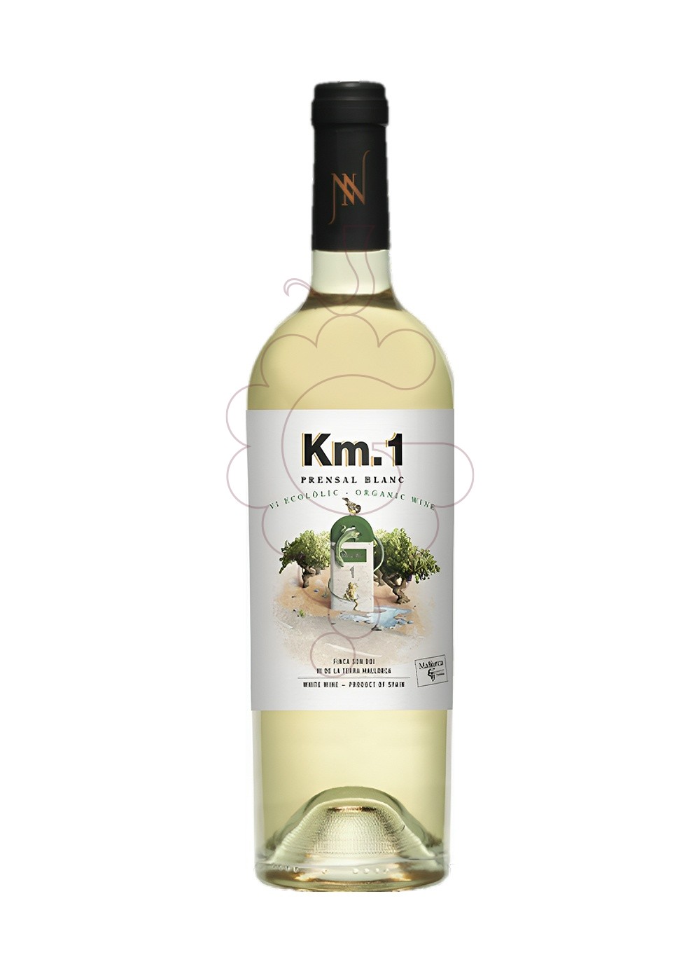 Photo Km.1 prensal blanc 2022 75 cl vin blanc