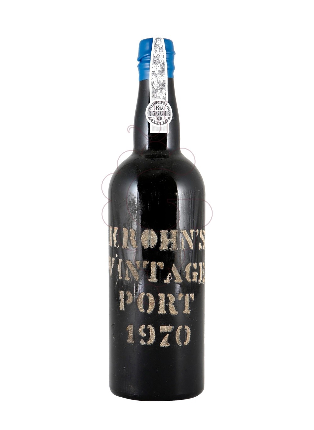 Photo Krohn 1970 vintage port 75 cl vin généreux