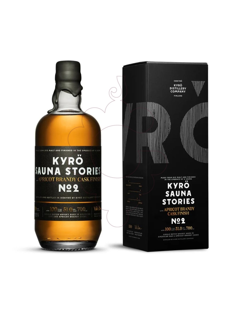 Photo Whisky Kyrö Sauna Stories Apricot Brandy Cask Nº 2