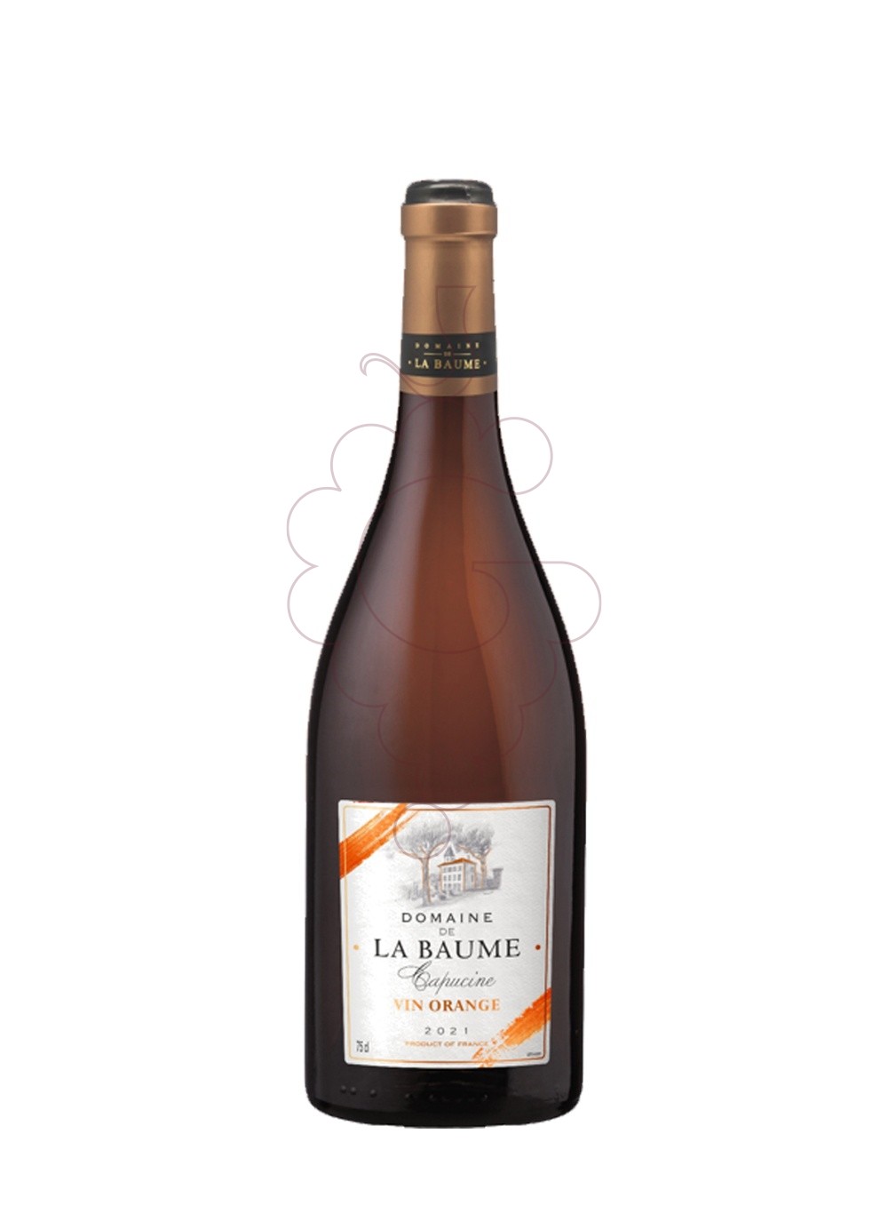 Photo La Baume Capucine Orange vin blanc