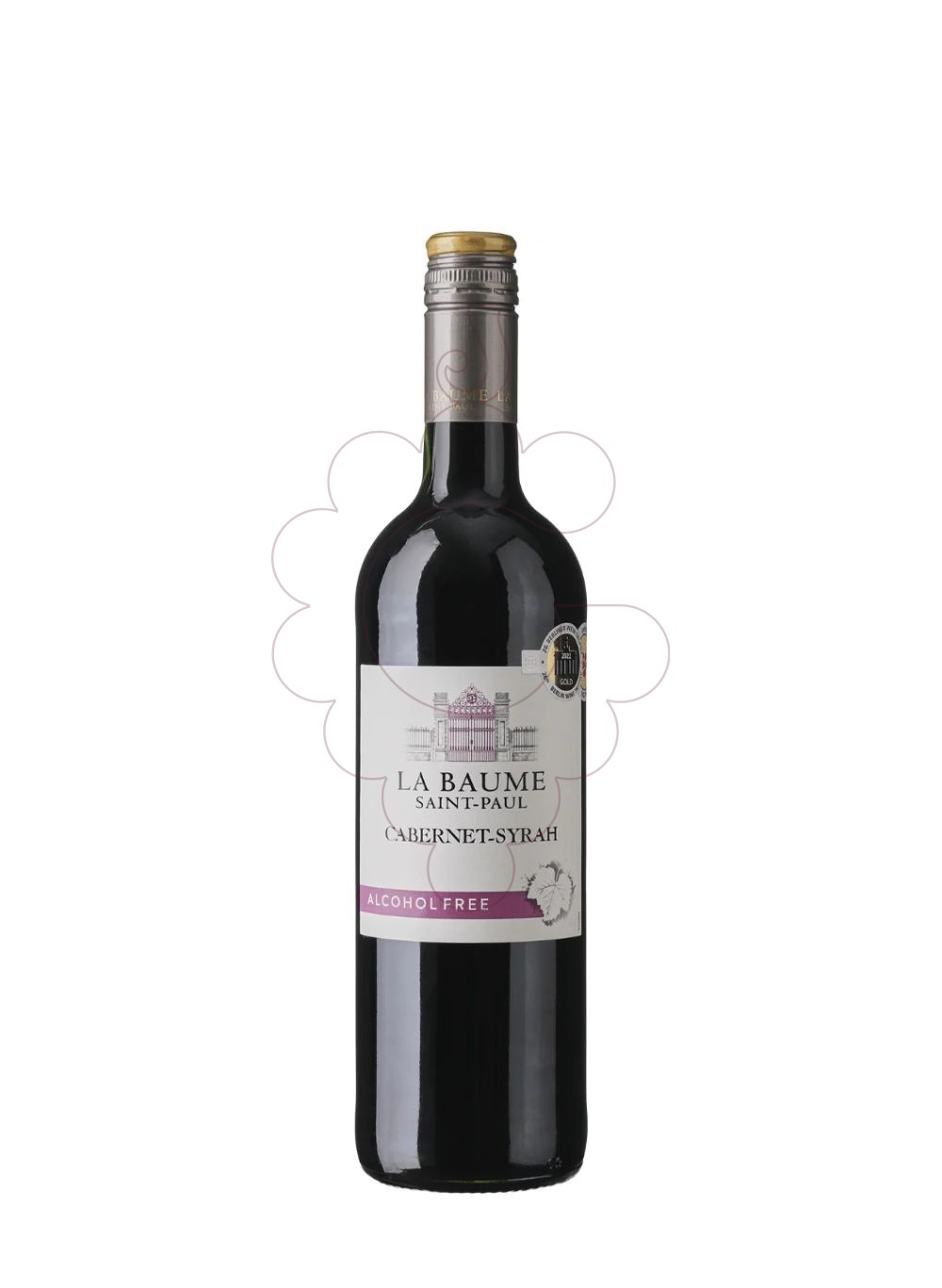 Photo Vin sans alcool La Baume St. Paul Cabernet Syrah Alcohol Free