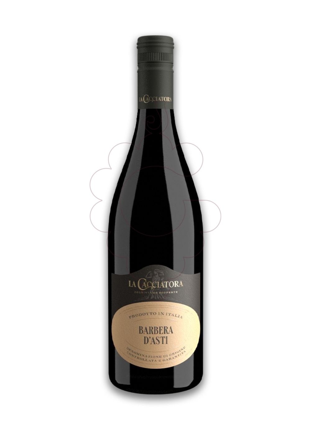 Photo La Cacciatora Barbera Asti vin rouge