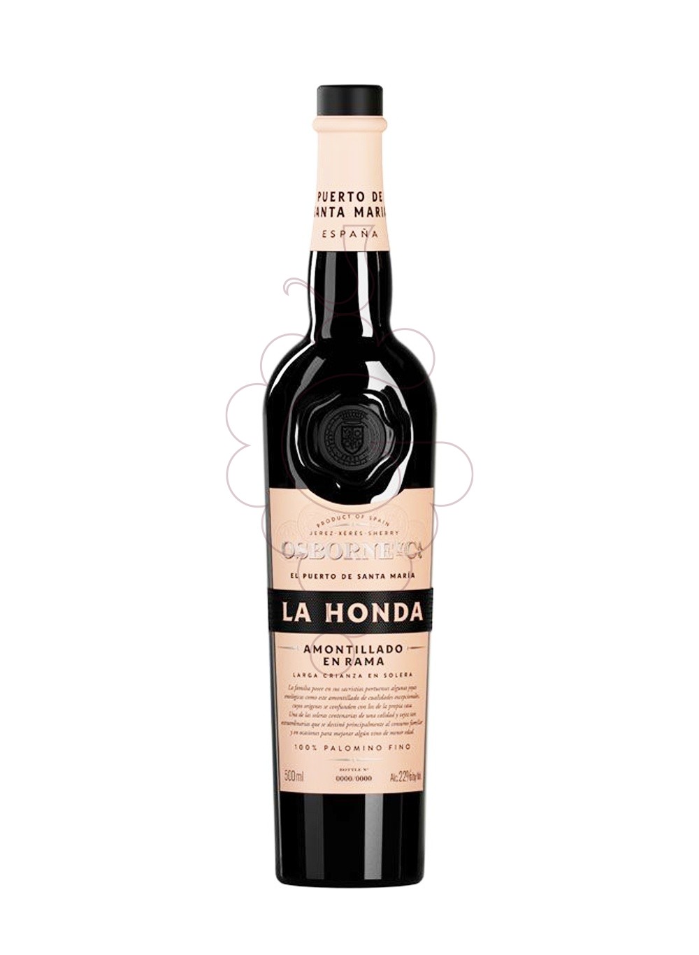 Photo Osborne La Honda Amontillado en Rama vin généreux
