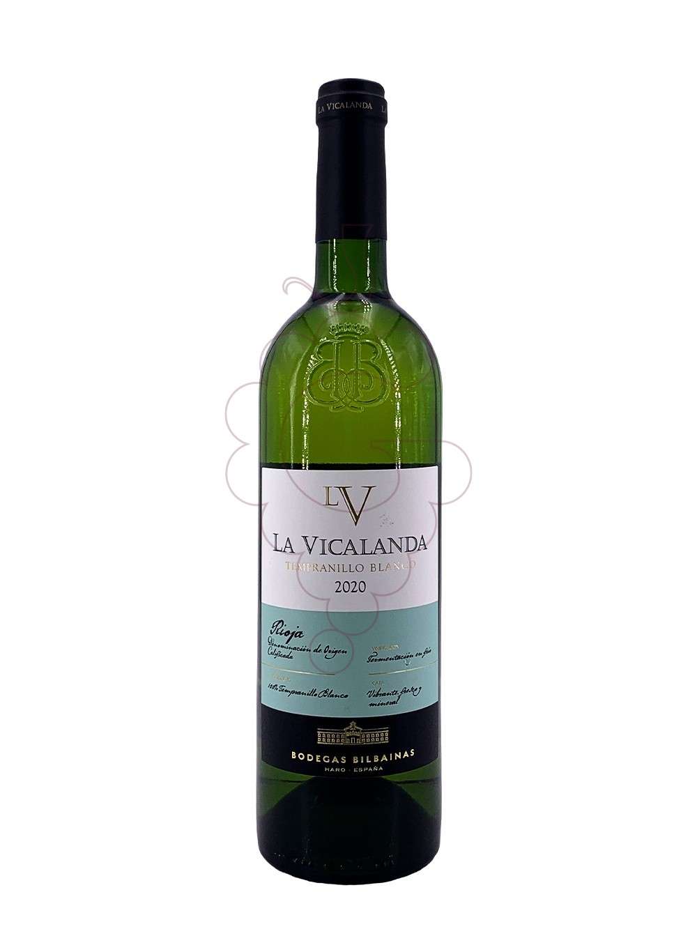 Photo La Vicalanda Blanc Tempranillo vin blanc