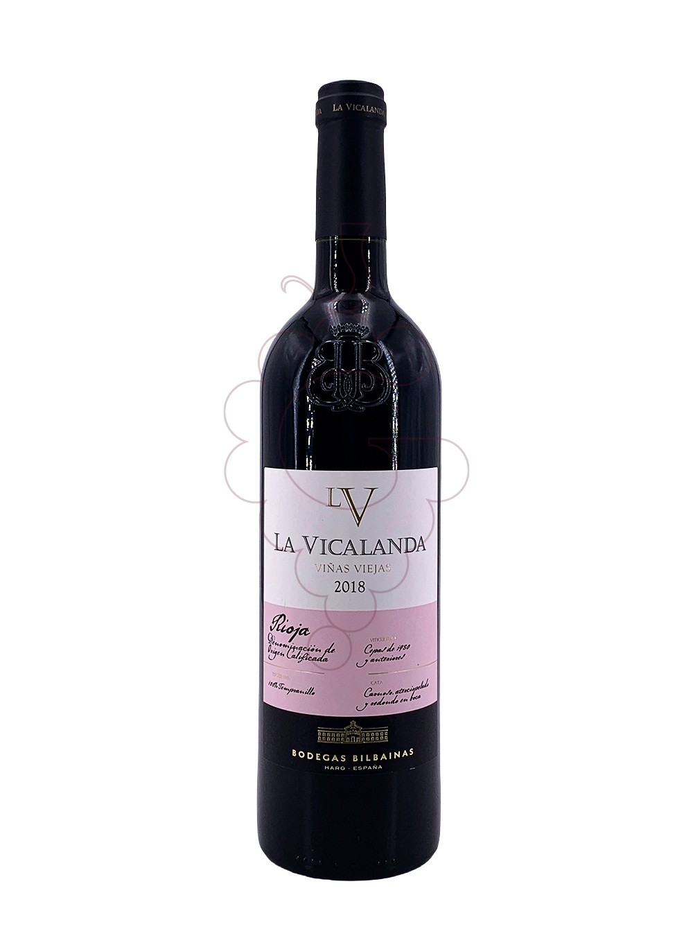 Photo La vicalanda vi?as viejas 2018 vin rouge