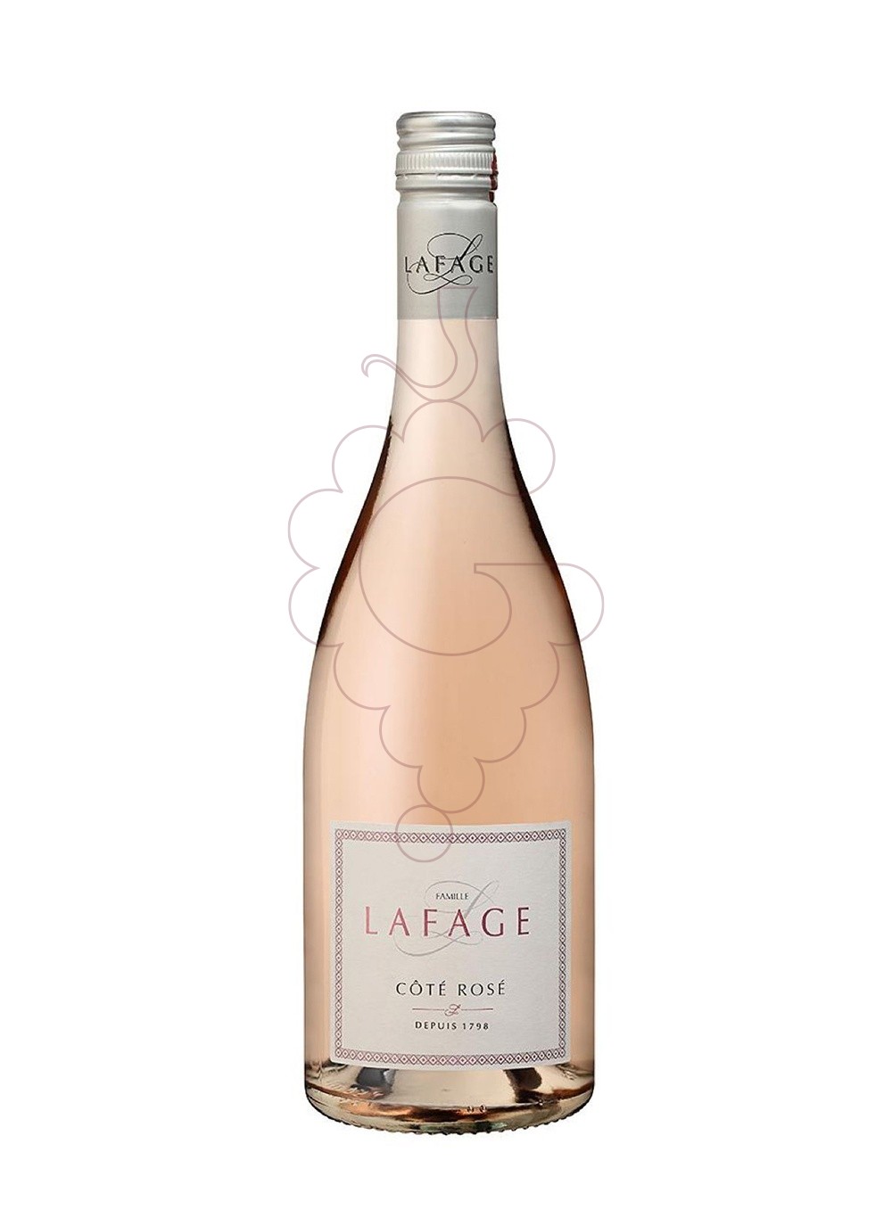 Photo Lafage cote rose rosat 75 cl vin rosé