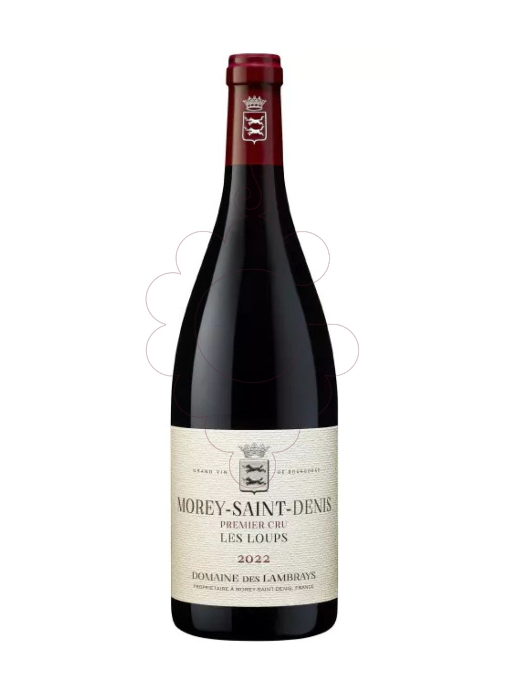Photo Lambrays Morey-Saint-Denis 1er Cru Les Loups vin rouge