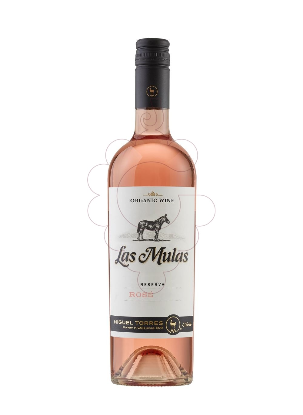 Photo Las mulas rose 2023 (xile) vin rosé