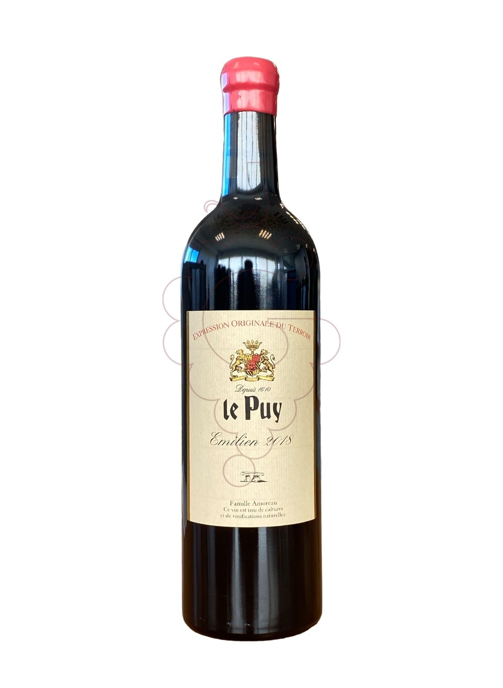 Photo Le puy emilien 2018 75 cl vin rouge