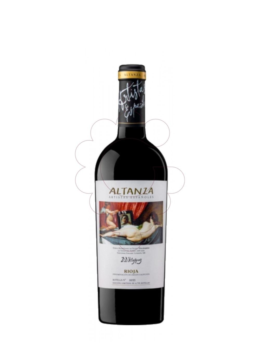 Photo Altanza Reserva Artistas Españoles Goya vin rouge