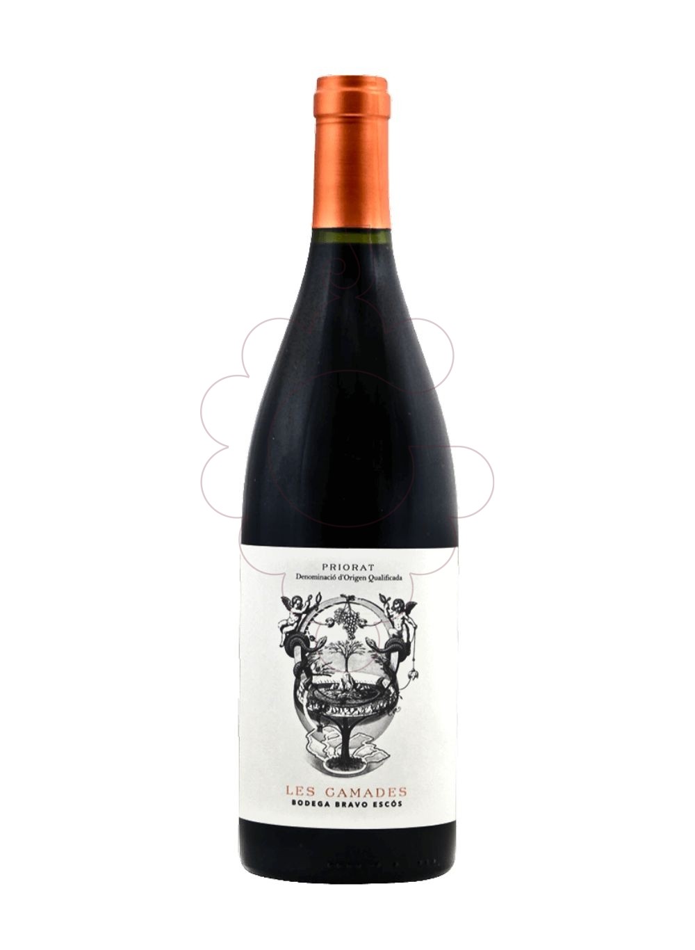 Photo Les camades negre 2021 75 cl vin rouge