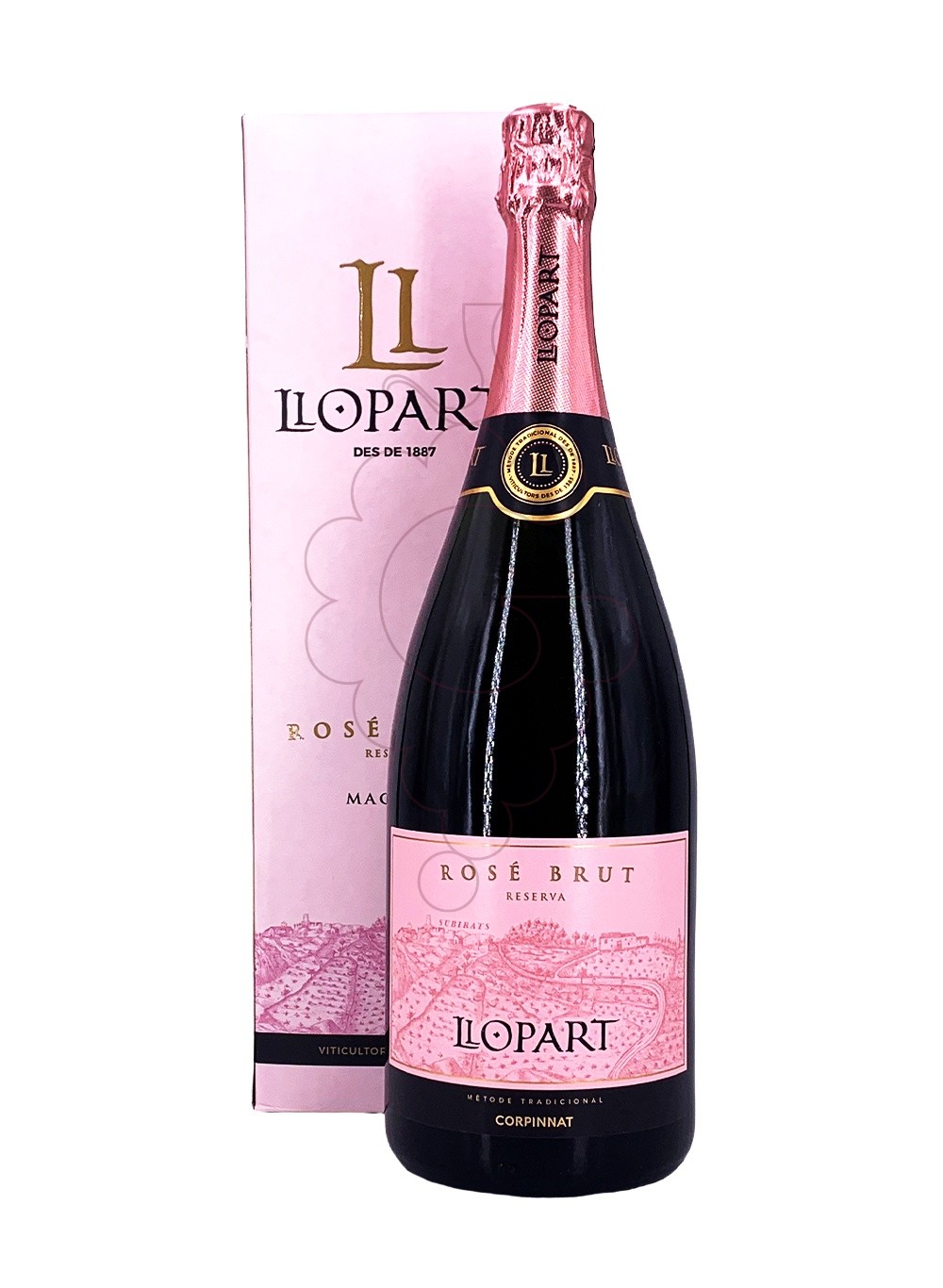 Photo Llopart Rosé Brut Magnum vin mousseux