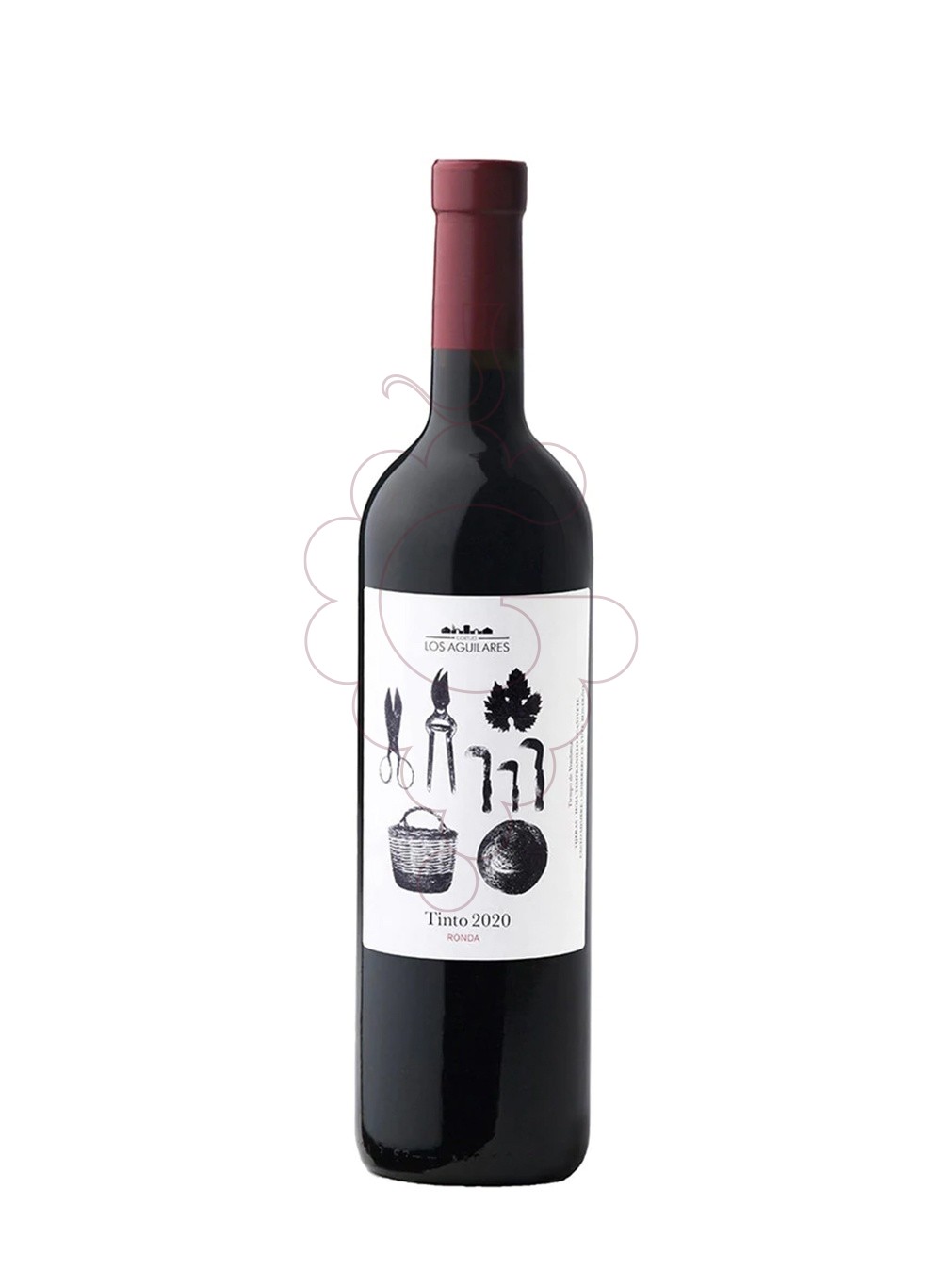 Photo Los aguilares negre 2020 75 cl vin rouge