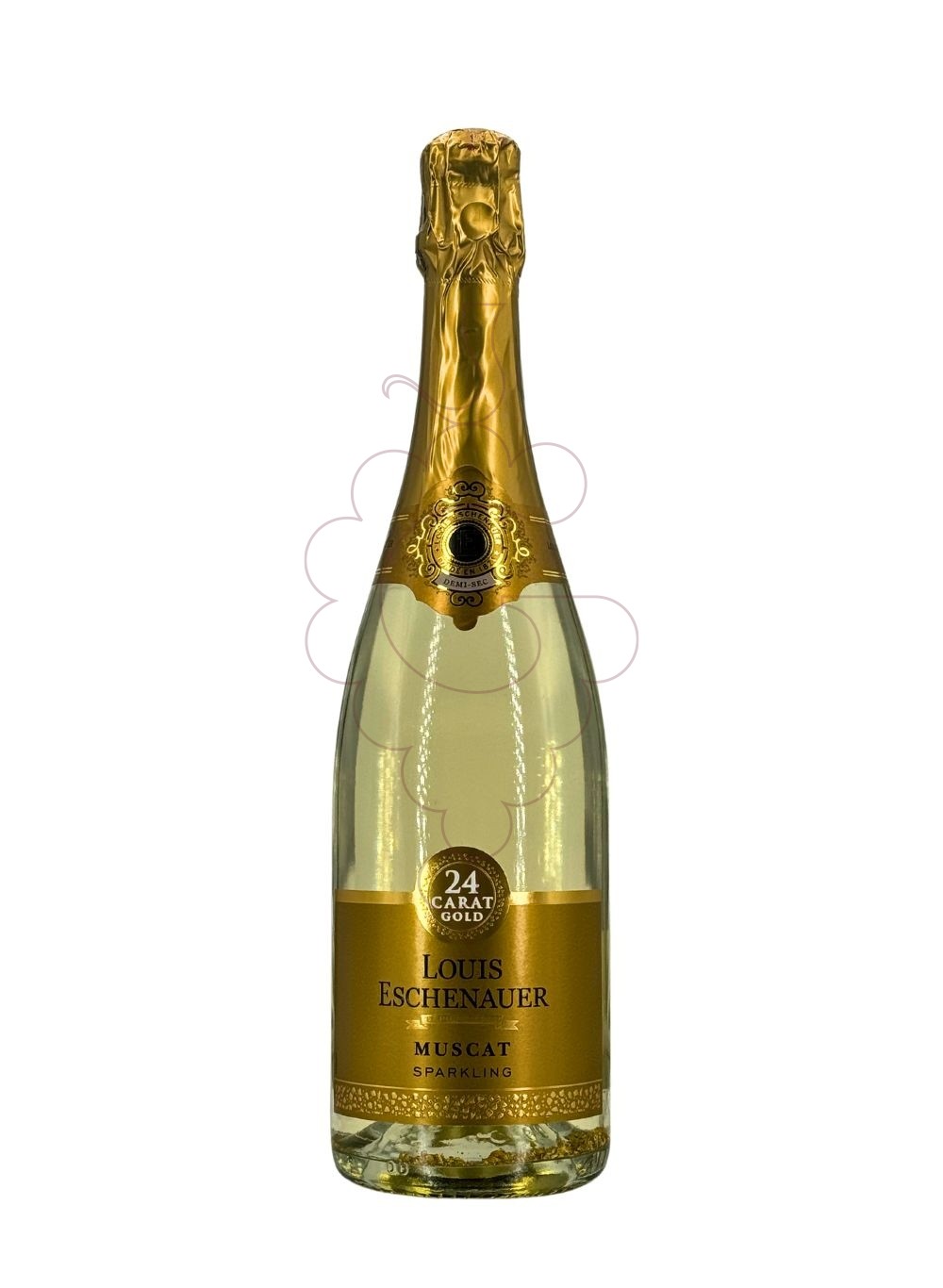 Photo Louis eschenauer 24 carat gold vin mousseux