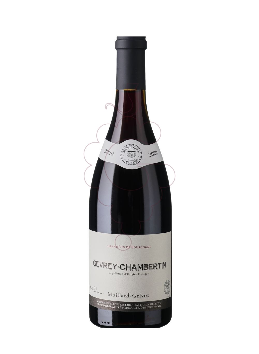 Photo Moillard-Grivot Gevrey-Chambertin vin rouge