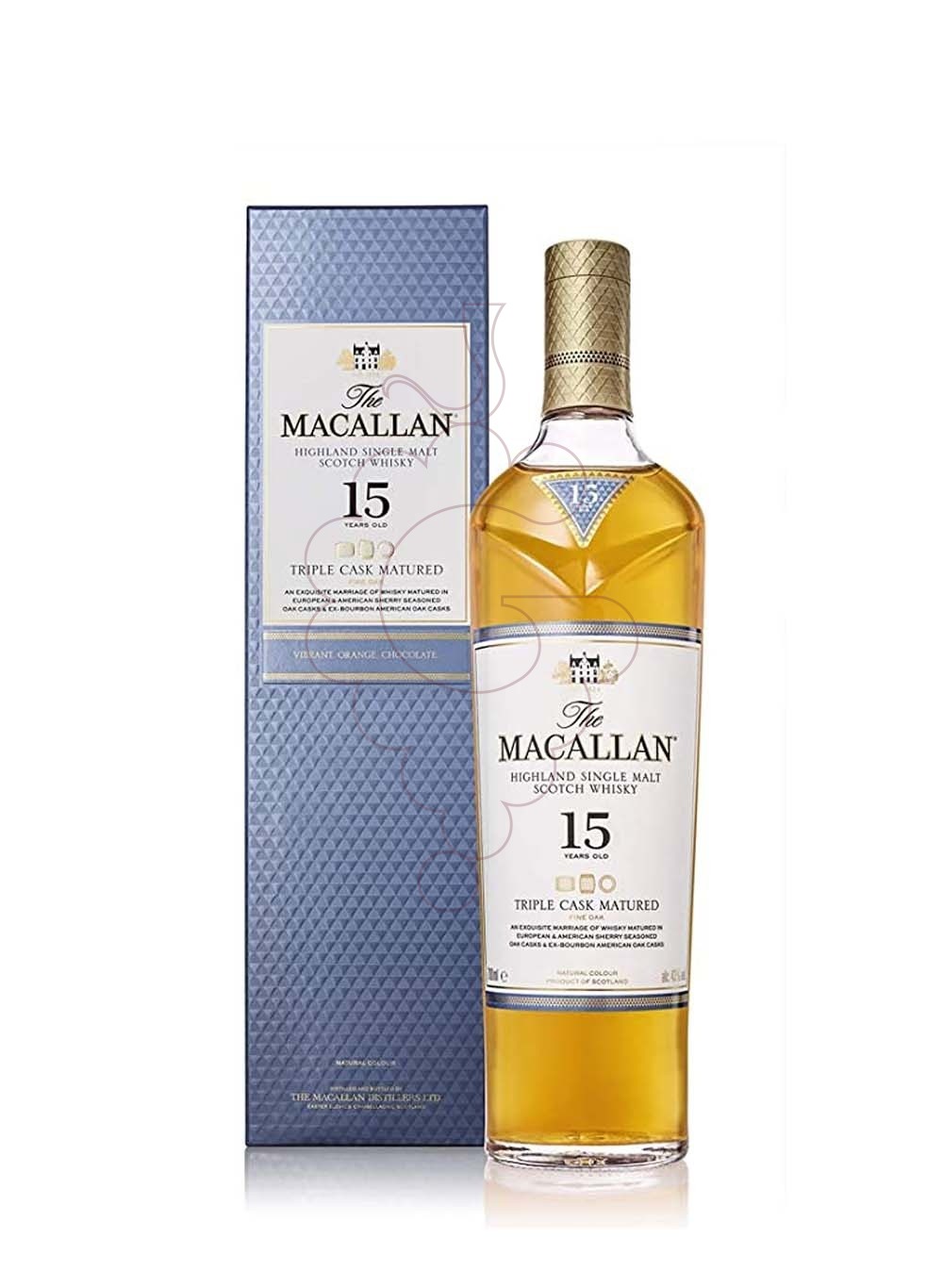 Photo Whisky Macallan 15 Ans Triple Cask