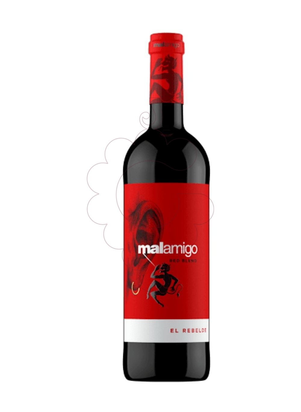Photo Malamigo el rebelde negre 75 c vin rouge