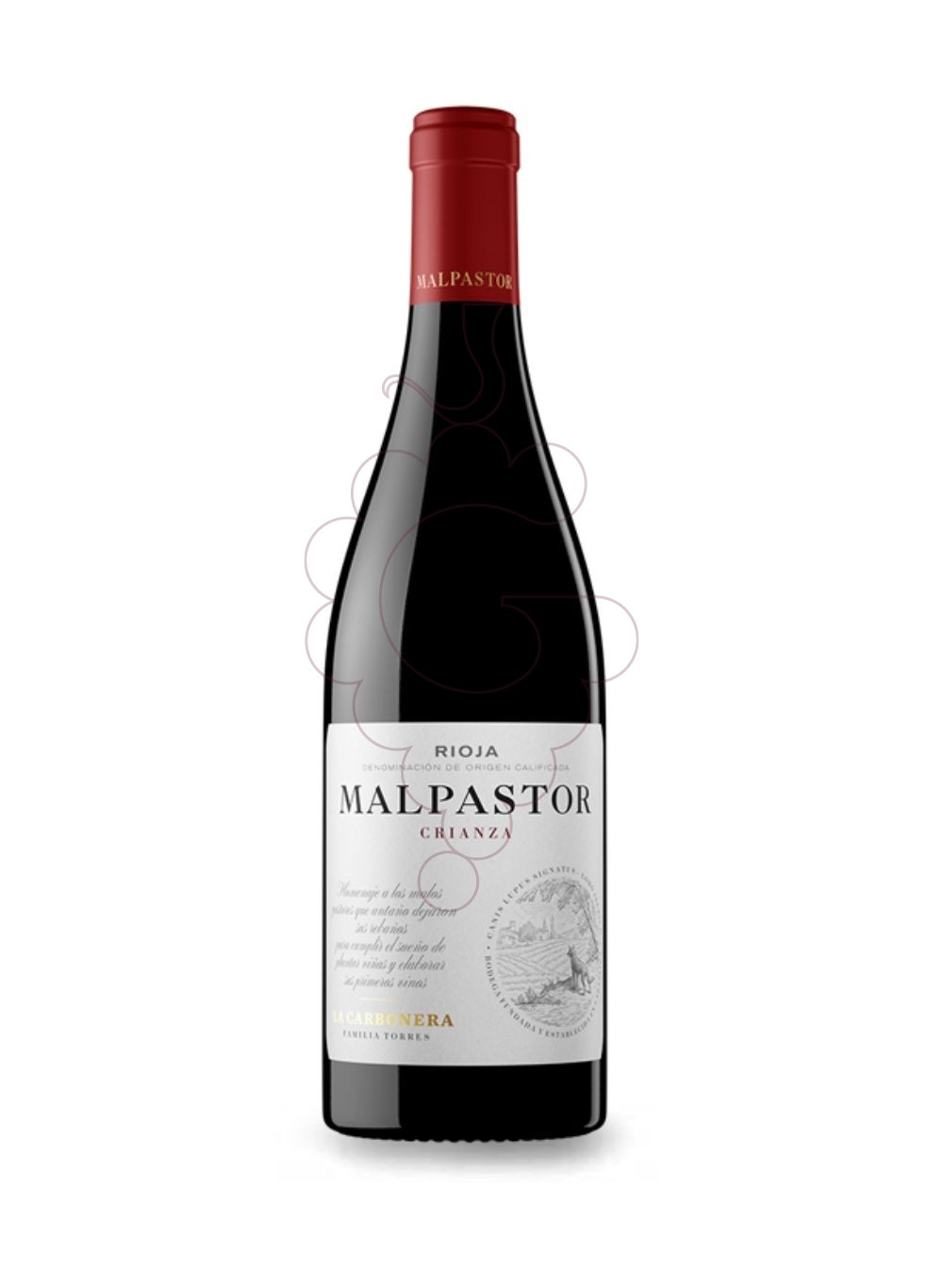 Photo Malpastor Crianza vin rouge