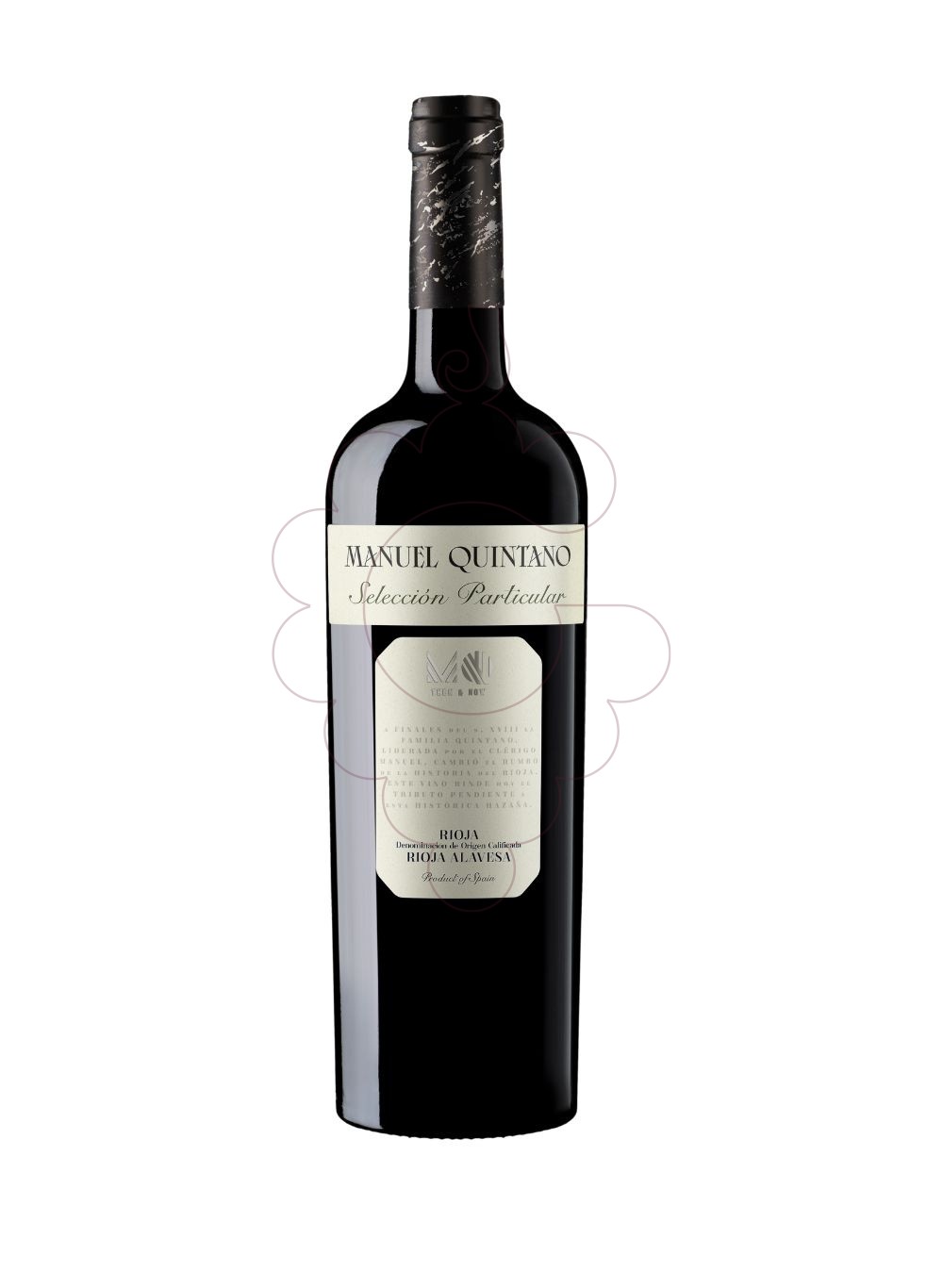 Photo Manuel Quintano Selección Particular vin rouge