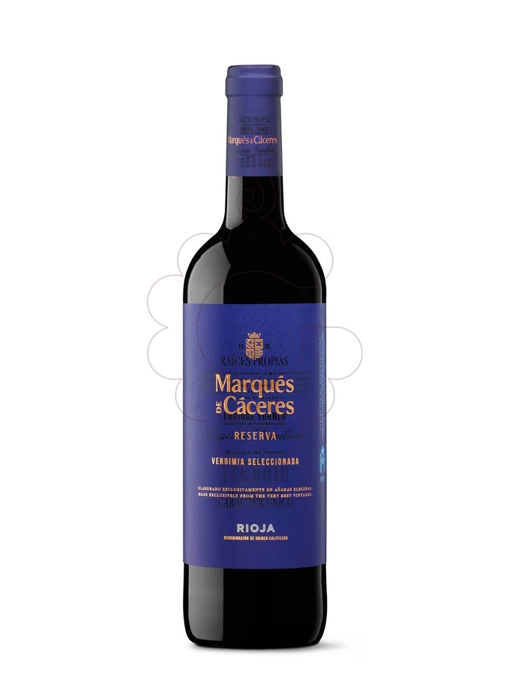 Photo Marques de Caceres Reserva vin rouge