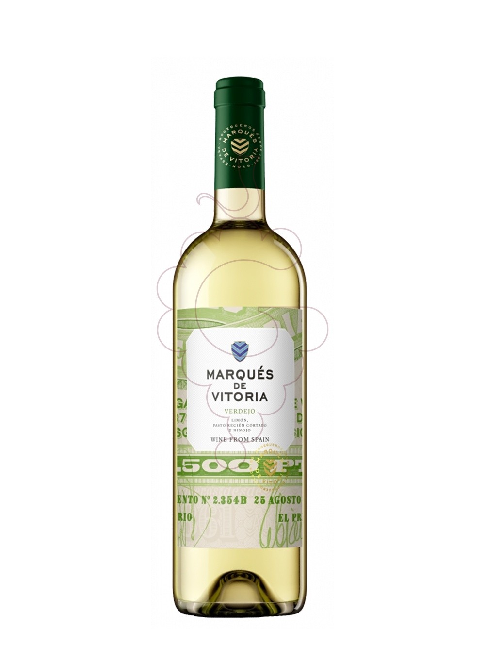Photo Marqués de Vitoria Verdejo vin blanc