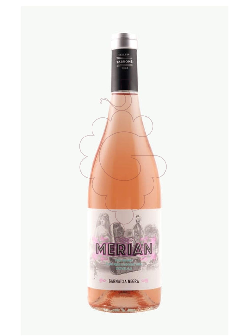 Photo Merian rose 75 cl vin rosé