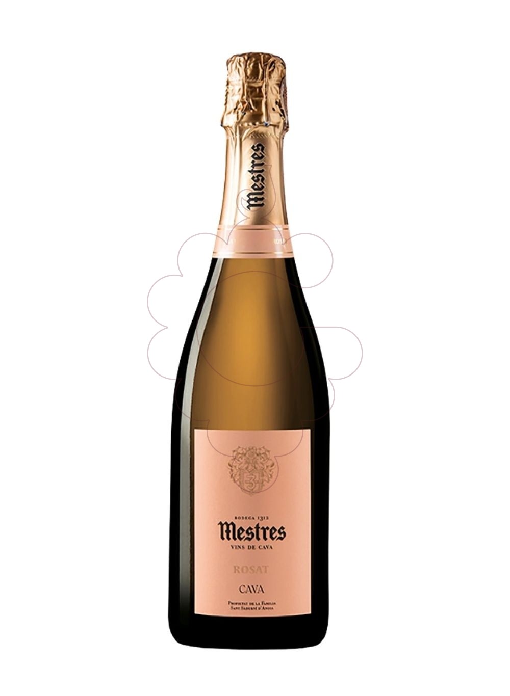 Photo Mestres rosat g.r.b.nature vin mousseux