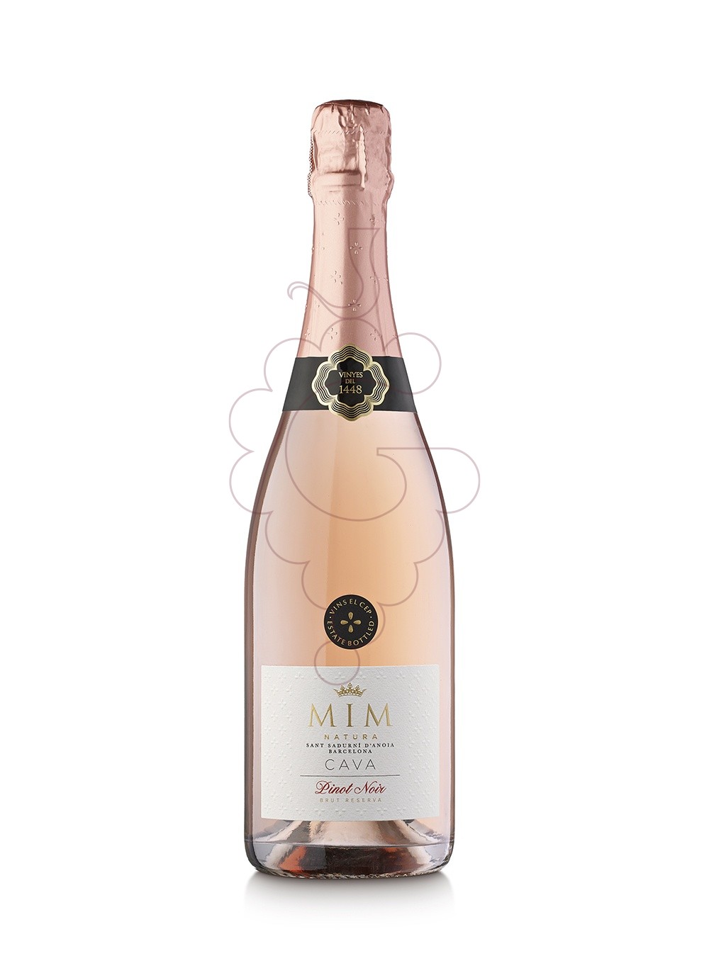 Photo MiM Natura Pinot Noir Rosat Brut vin mousseux