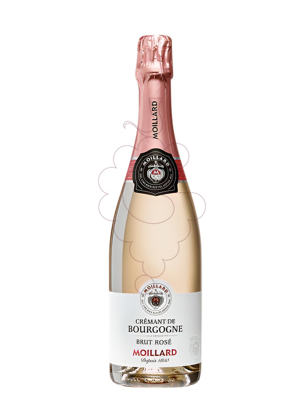 Photo Moillard Crémant de Bourgogne Rosé vin mousseux