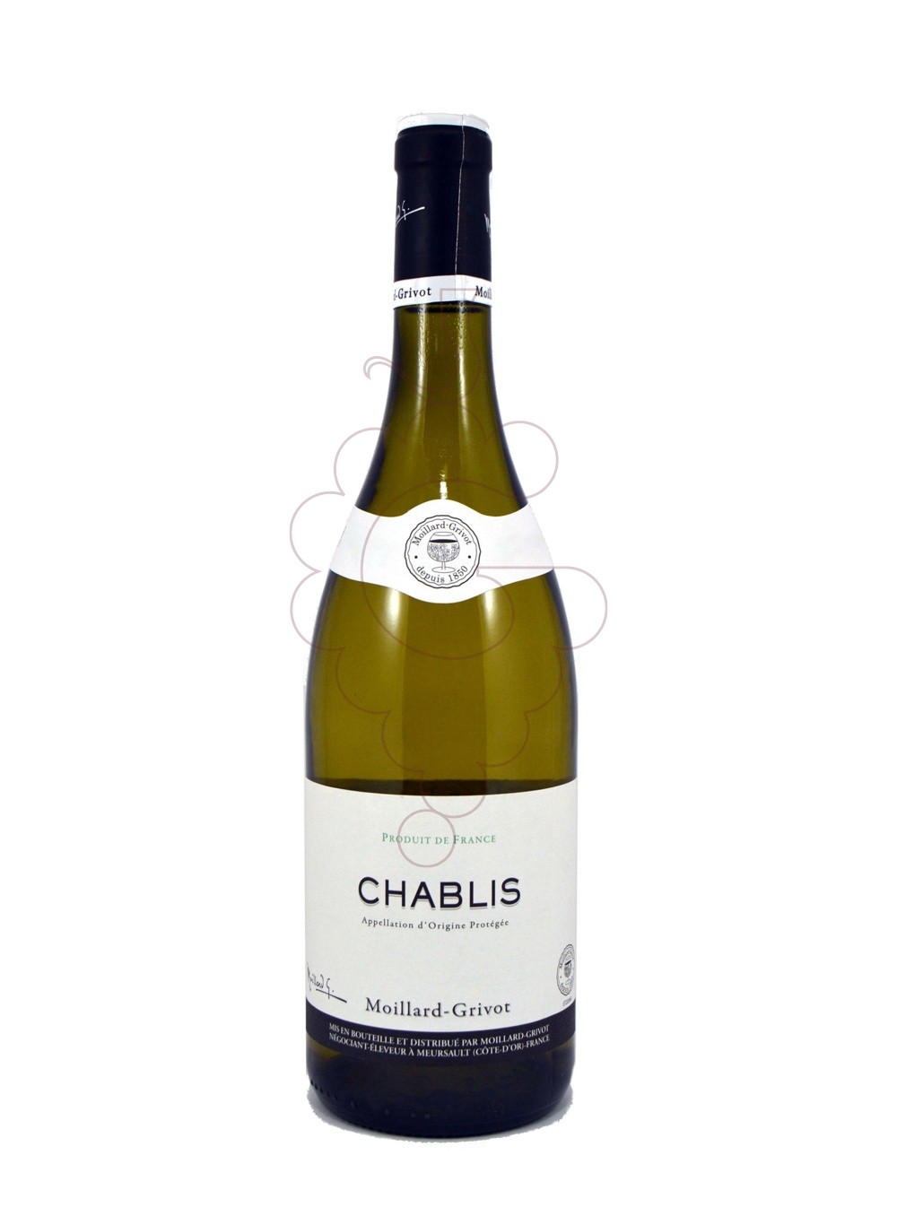 Photo Moillard-Grivot Chablis vin blanc