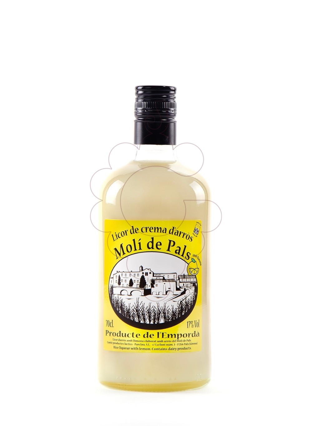 Photo Liqueur Molí de Pals Crema d'Arròs amb Llimona