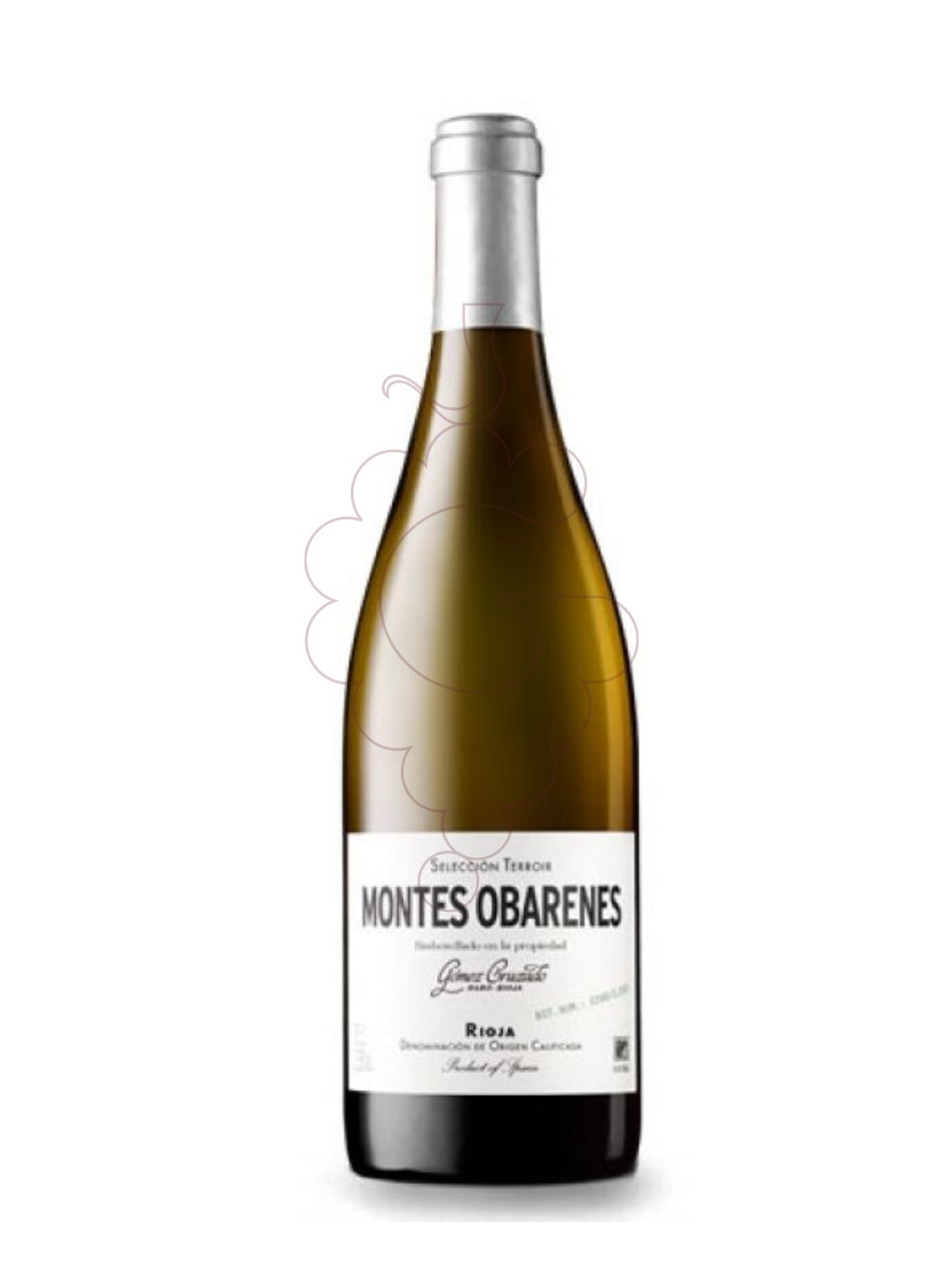 Photo Gómez Cruzado Montes Obarenes vin blanc