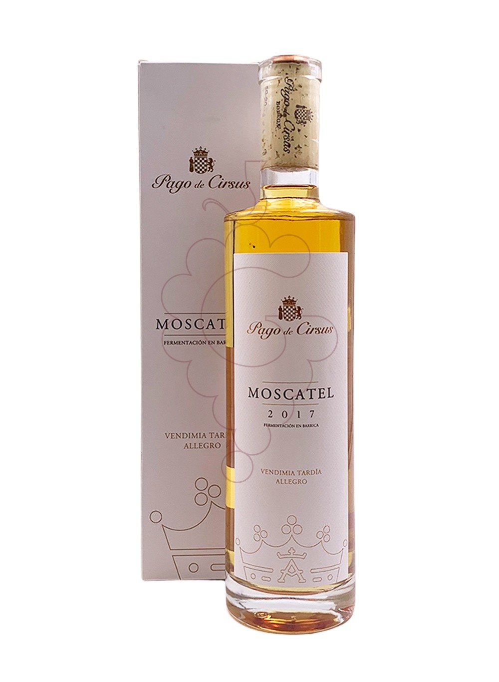 Photo Moscatel Pago de Cirsus vin généreux