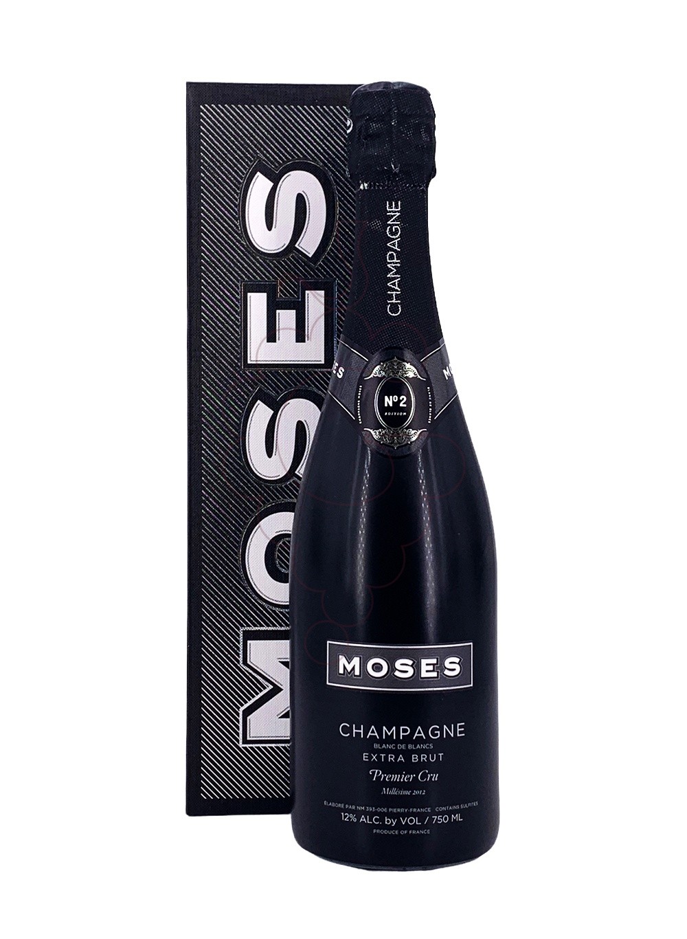 Photo Moses Nº 2 Brut 1er Cru Blanc de Blancs Millesime vin mousseux